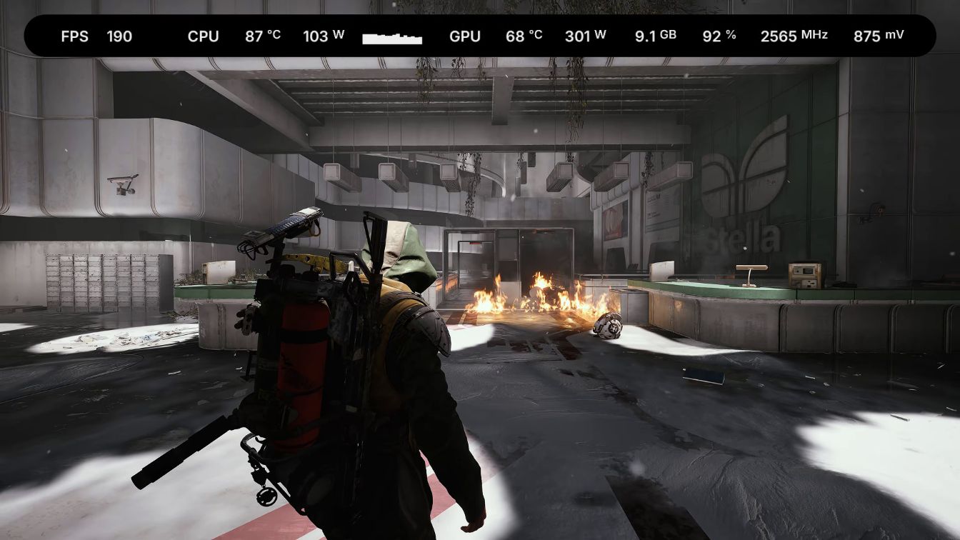 ARC Raiders custom RTSS overlay