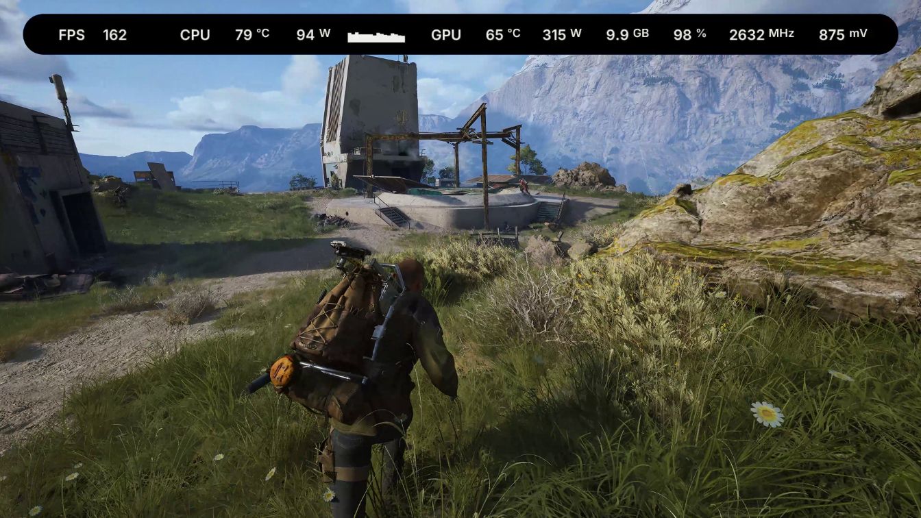 ARC Raiders custom RTSS overlay